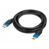 Cable HDMI LANBERG HDMI tipo A (estándar) 1,8 m negro