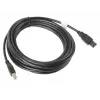 Cable LANBERG USB-a(m)->USB-b(m) 2.0 5 m negro