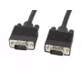 Cable VGA LANBERG CA-VGAC-10CC-0050-B, 5 m, macho a macho, funda de PVC, núcleo de ferrita, negro