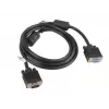 Cable VGA LANBERG VGA (D-Sub) 1,8 m negro