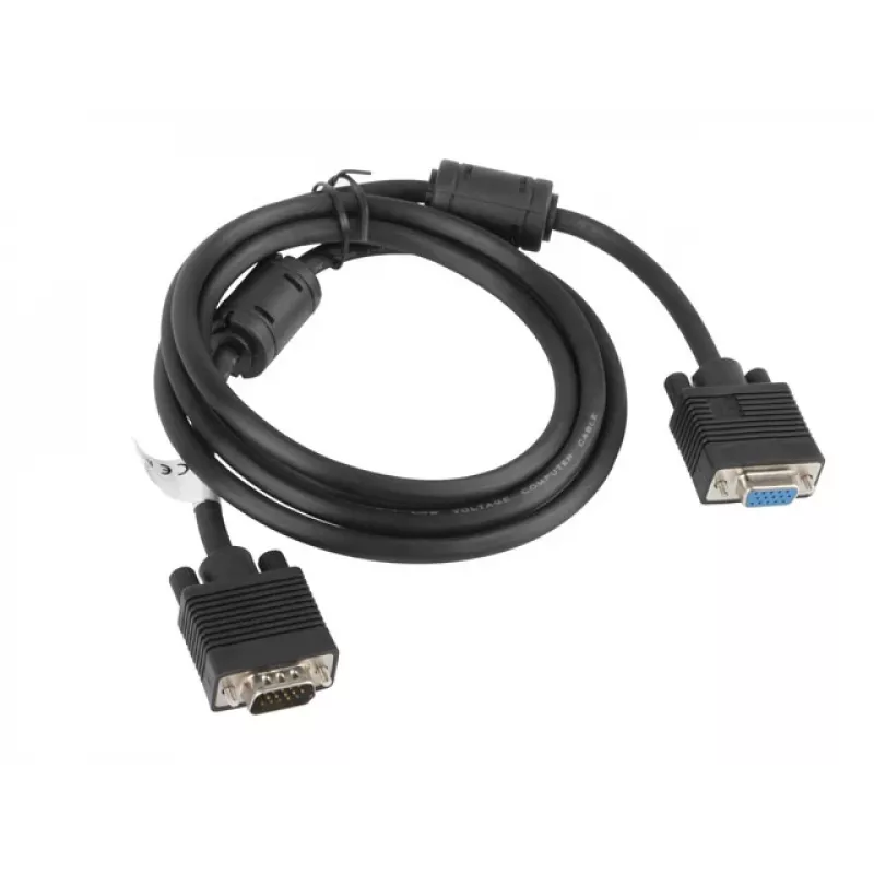 Cable VGA LANBERG VGA (D-Sub) 1,8 m negro