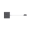 Trust Dalyx USB 3.2 Gen 1 (3.1 Gen 1) Type-C aluminio, negro