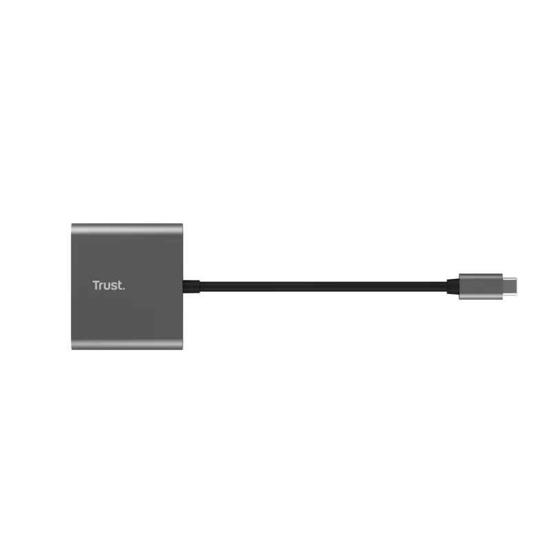 Trust Dalyx USB 3.2 Gen 1 (3.1 Gen 1) Type-C aluminio, negro