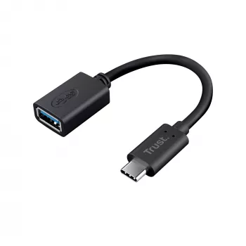 Cable USB Trust 20967 0,09 m USB C USB A negro