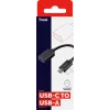 Trust Calyx 20967 adaptador de USB-C (macho) a USB-A (hembra), USB 3.1 Gen 1, negro
