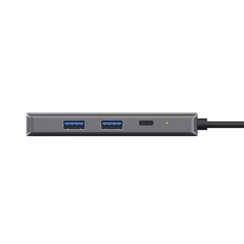 Trust Dalyx USB Type-C 1000 Mbit/s plateado