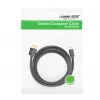 Cable USB UGREEN 10385 Mini-USB 480 Mbit/s 1,5 m negro, carga rápida