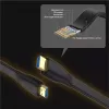 Cable HDMI Unitek C11063BK-2M 2 m, HDMI 2.0, 18 Gbit/s, 4K@60Hz, ARC, plano negro
