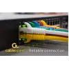 Cable de red Gembird PP6A-LSZHCU-20M RJ-45 Cat6a 20m gris