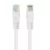 Lanberg PCU6-20CC-0100-W Cable de red Cat6 U/UTP, 1 m, blanco, 10 unidades