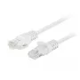 Lanberg PCU6-20CC-0100-W Cable de red Cat6 U/UTP, 1 m, blanco, 10 unidades