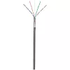 Cable Techly F/UTP Cat.5E CCA 305 m sólido para exterior negro ITP8-RIS-0305LO
