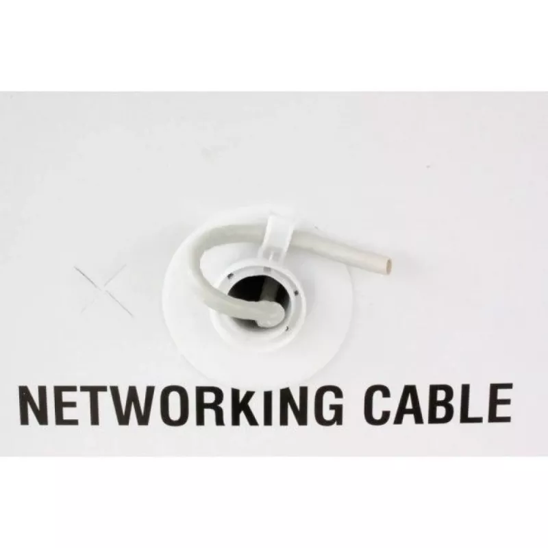 Cable Techly F/UTP Cat.5E CCA 305 m sólido para exterior negro ITP8-RIS-0305LO