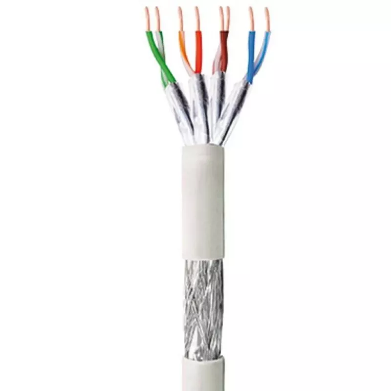Cable de red TECHLY Cat6 S/FTP ITP9-RIS-0305, 305 m, 250 MHz, CCA, gris
