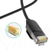 UGREEN NW122 cable de red Cat6A UTP, RJ45, 3 m, negro, hasta 10 Gb/s