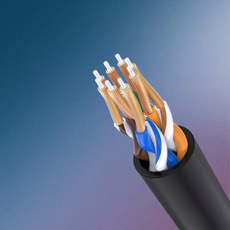 UGREEN NW122 cable de red Cat6A UTP, RJ45, 3 m, negro, hasta 10 Gb/s