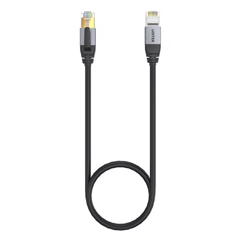 Cable Ethernet UNITEK RJ-45 LAN Cat.8 (S/FTP) 1 m