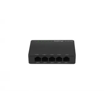 Switch LANBERG Dsp2-1005-12v 5x 1Gb/s no gestionado Gigabit Ethernet de sobremesa 12V