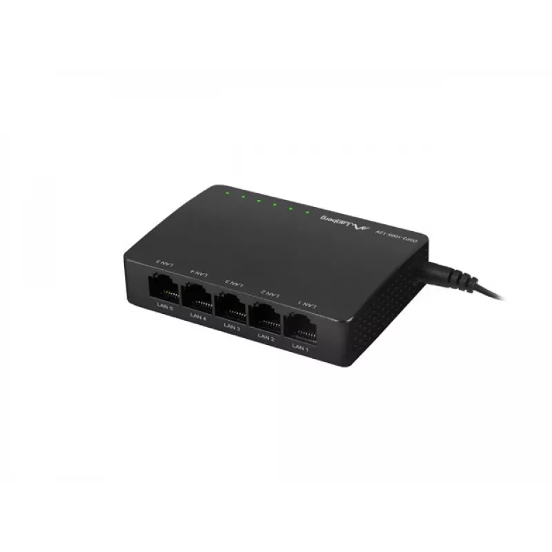 Switch LANBERG Dsp2-1005-12v 5x 1Gb/s no gestionado Gigabit Ethernet de sobremesa 12V