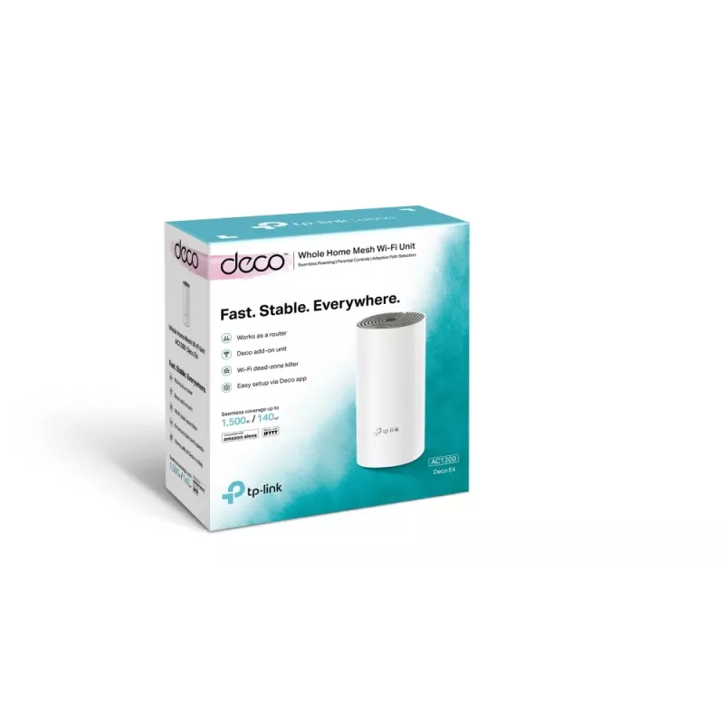 Sistema Wi-Fi Mesh para todo el hogar TP-Link AC1200, blanco, gris, interno, router Mesh, LAN, WLAN, doble banda (2,4 GHz / 5 GHz), Wi-Fi 5 (802.11ac)