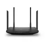 Router módem VDSL/ADSL inalámbrico TP-Link AC1200, Wi-Fi 5 (802.11ac), doble banda (2,4 GHz / 5 GHz), Ethernet LAN, VDSL2, negro, router de sobremesa