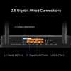 Router inalámbrico TP-Link Archer BE3600 2,5 Gigabit Ethernet de doble banda (2,4 GHz / 5 GHz) negro