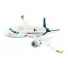 Set de construcción LEGO avión de pasajeros 60367 — serie City, 913 piezas, 2 minifiguras, interior detallado