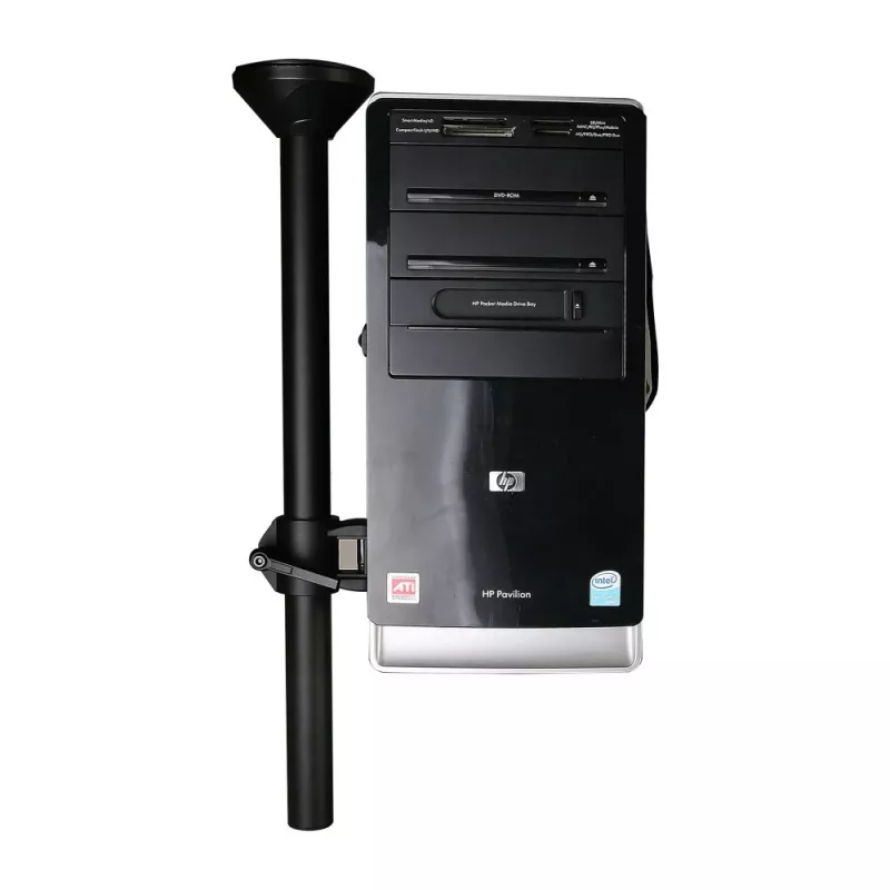 Soporte de CPU Techly ICA-CS 63 soporte de CPU para montaje en mesa negro