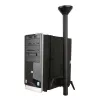 Soporte de CPU Techly ICA-CS 63 soporte de CPU para montaje en mesa negro