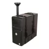 Soporte de CPU Techly ICA-CS 63 soporte de CPU para montaje en mesa negro