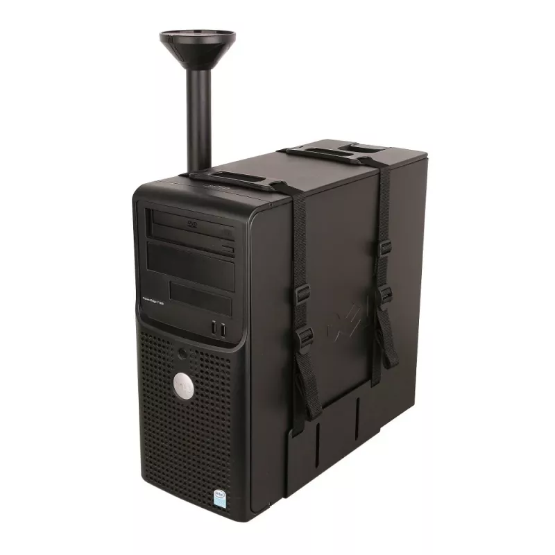 Soporte de CPU Techly ICA-CS 63 soporte de CPU para montaje en mesa negro