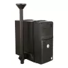 Soporte de CPU Techly ICA-CS 63 soporte de CPU para montaje en mesa negro