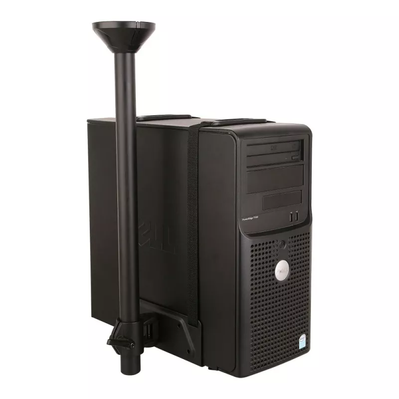 Soporte de CPU Techly ICA-CS 63 soporte de CPU para montaje en mesa negro