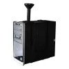 Soporte de CPU Techly ICA-CS 63 soporte de CPU para montaje en mesa negro