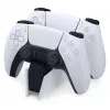 Base de carga Sony DualSense para 2 mandos PS5, blanca, mecanismo de encaje