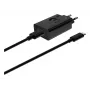 Adaptador de carga Motorola TurboPower 33W USB-C GaN negro, cable de 1 m, enchufe EU