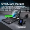 Cargador Motorola TurboPower 125W Duo universal negro de carga rápida CA para interiores