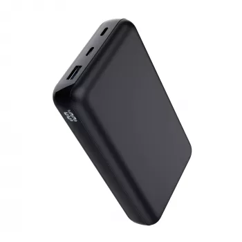 Trust Laro - batería externa - 20000 mAh - 100 vatios - 5 A - QC 3,0, Power Delivery 3,0 + PPS - 3 puertos de salida (4 pin USB Type A (QC 3,0), 2 x 24-