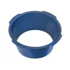 Silla de inodoro plegable ActionMed KT100AM — estructura de polietileno, altura ajustable, cubo de 5 l, peso máximo usuario 120 kg