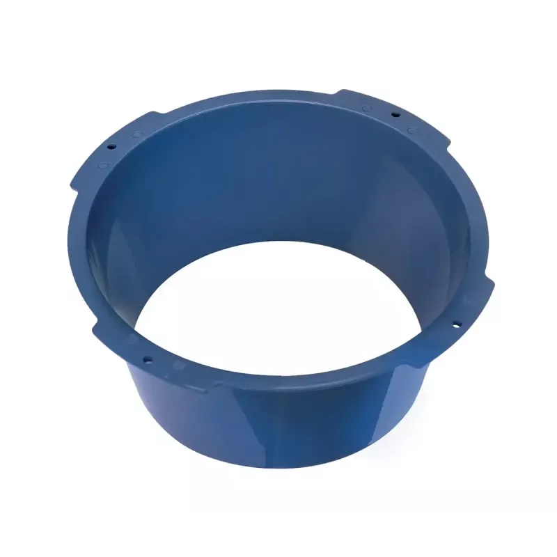 Silla de inodoro plegable ActionMed KT100AM — estructura de polietileno, altura ajustable, cubo de 5 l, peso máximo usuario 120 kg