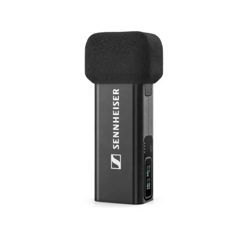 Sennheiser PROFILE WIRELESS set de micrófonos inalámbricos de 2 canales, 2,4 GHz, 2 micrófonos de clip, estuche de carga, funda