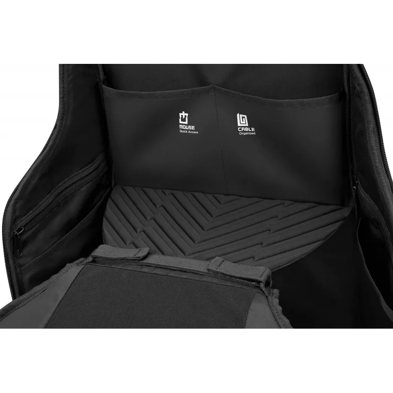 Lenovo Legion GB700 GX41M53147 mochila gaming, 16″ (40,6 cm), poliéster 900D con revestimiento de PU, resistente a la intemperie, 31,5 x 20 x 47 cm, 1,27 kg, negra