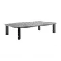 Soporte de monitor de sobremesa GEMBIRD MS-TABLE-01 – una pantalla, capacidad 20 kg, negro, ajuste manual de altura 100–140 mm