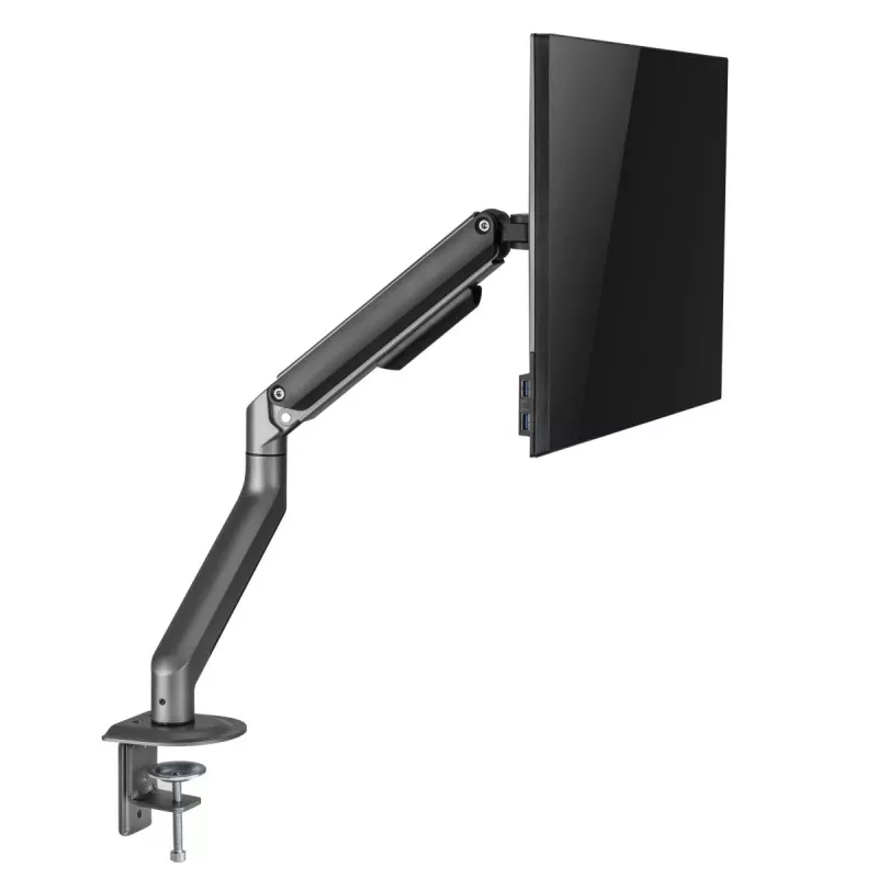 Soporte para monitor Gembird MA-DA1-05 pinza/pasacables de mesa para pantallas de 17–32