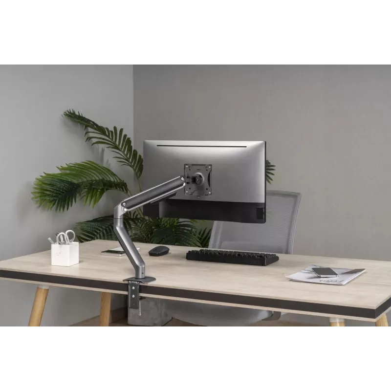 Soporte para monitor Gembird MA-DA1-05 pinza/pasacables de mesa para pantallas de 17–32
