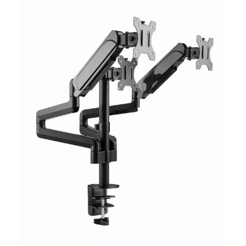 Soporte para monitor GEMBIRD MA-DA3-01 pinza de mesa/pasacables de 3 brazos para hasta 3×27