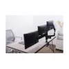 Soporte para monitor GEMBIRD MA-DA3-01 pinza de mesa/pasacables de 3 brazos para hasta 3×27