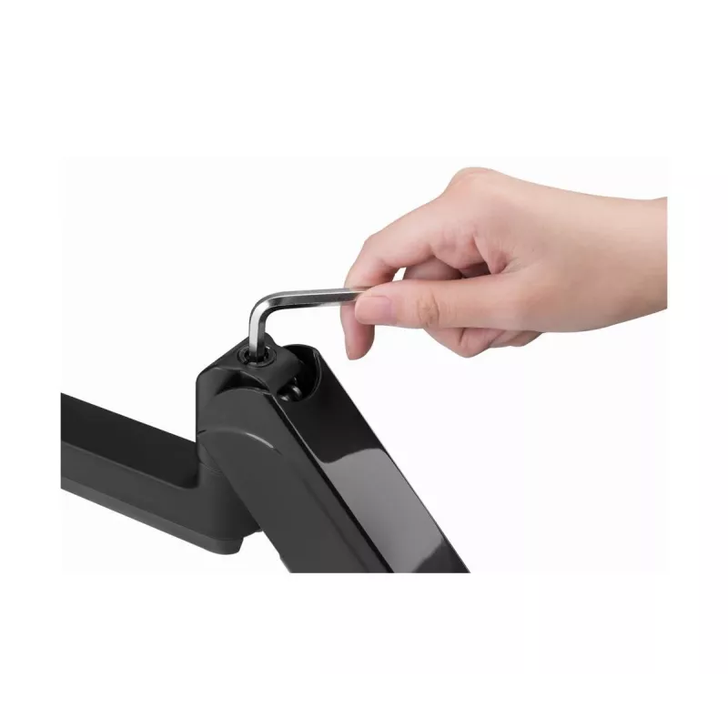 Soporte para monitor GEMBIRD MA-DA3-01 pinza de mesa/pasacables de 3 brazos para hasta 3×27