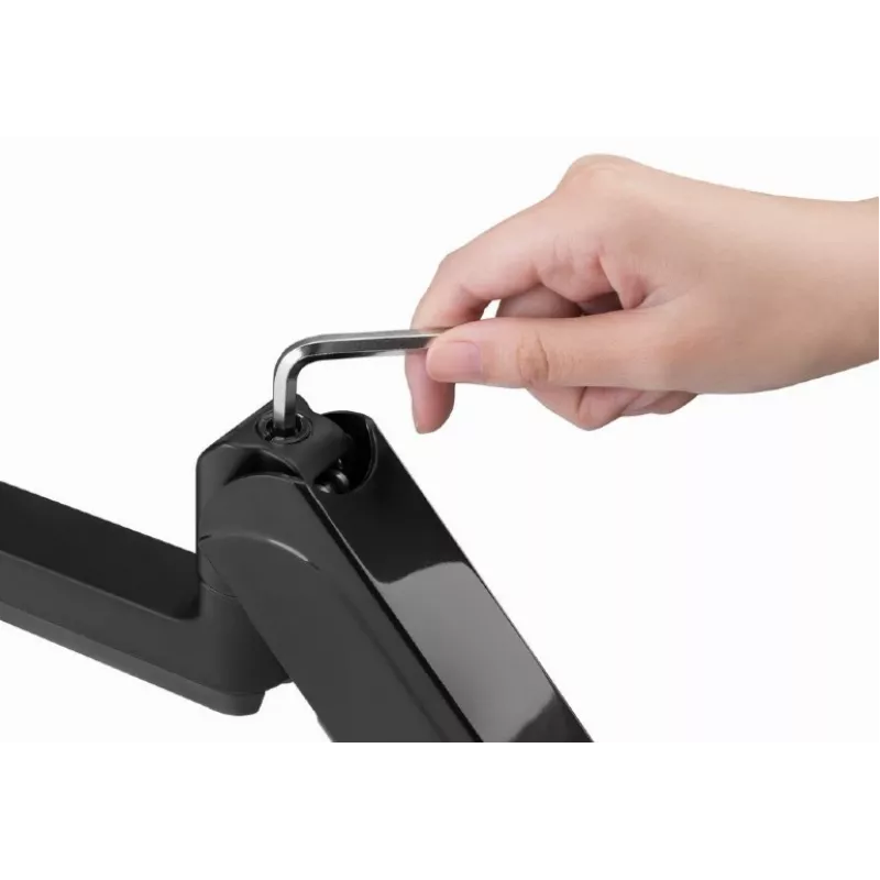 Soporte para monitor GEMBIRD MA-DA3-01 pinza de mesa/pasacables de 3 brazos para hasta 3×27