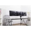 Soporte para monitor GEMBIRD MA-DA3-01 pinza de mesa/pasacables de 3 brazos para hasta 3×27